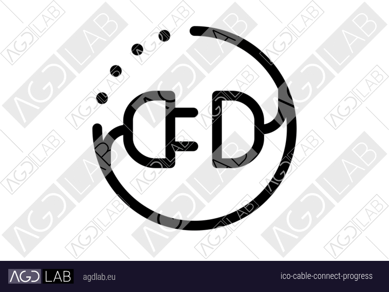 Cable connect progress icon