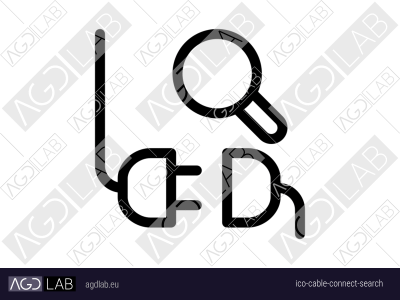 Cable connect search icon