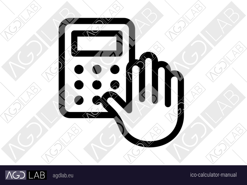 Calculator manual icon