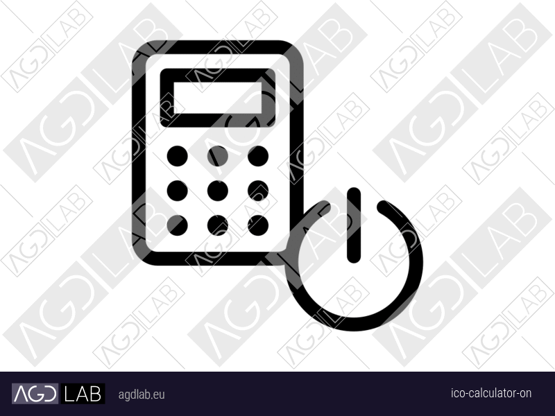 Calculator ON icon