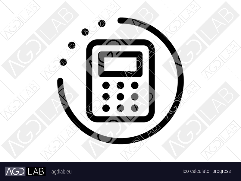 Calculator progress icon