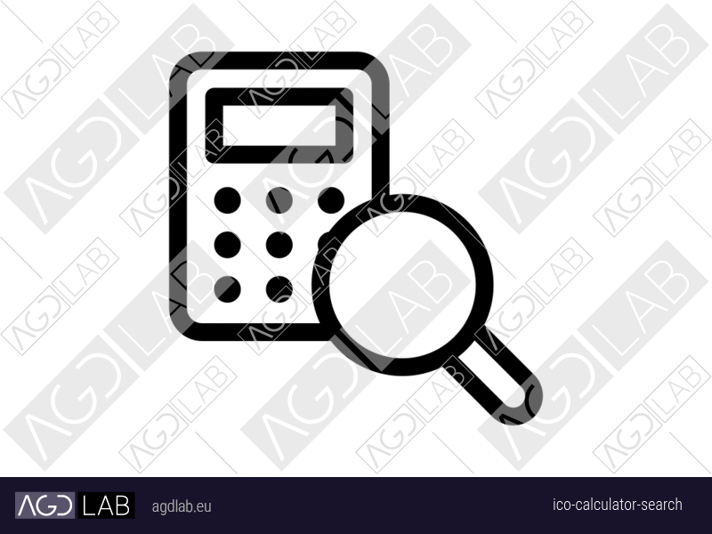 Calculator search icon