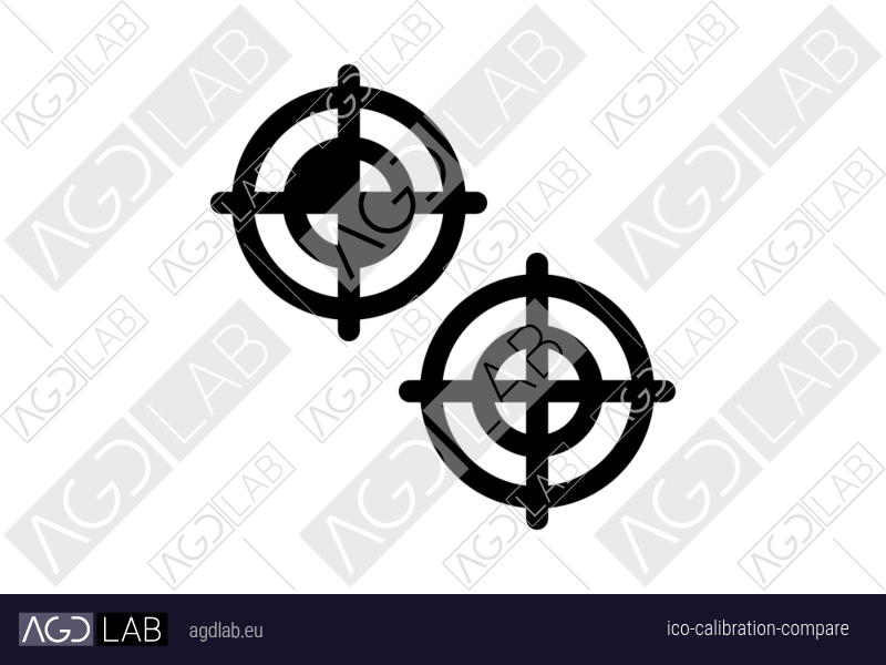 Calibration compare icon