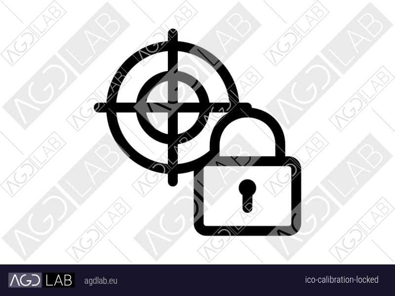 Calibration locked icon