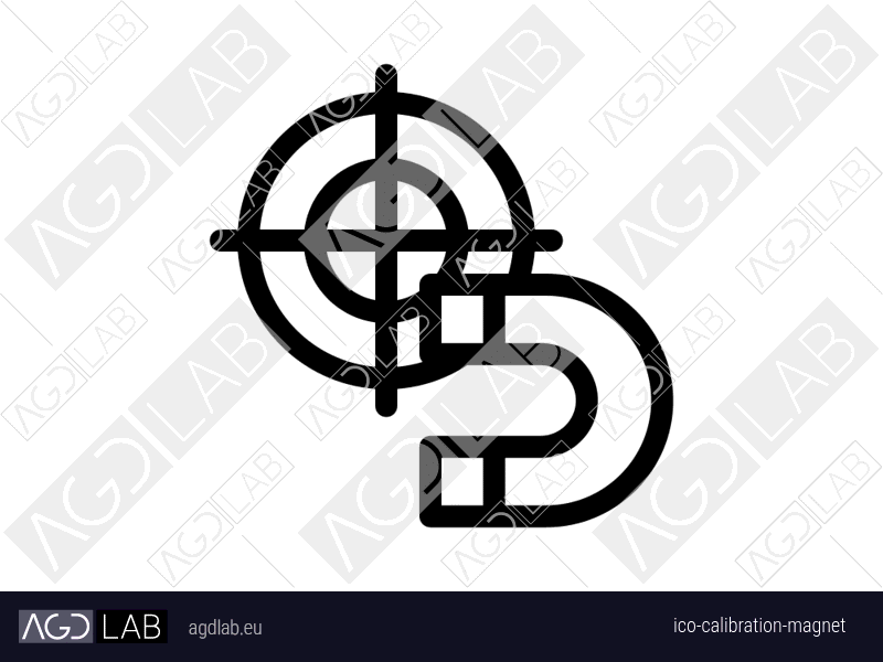 Calibration magnet icon