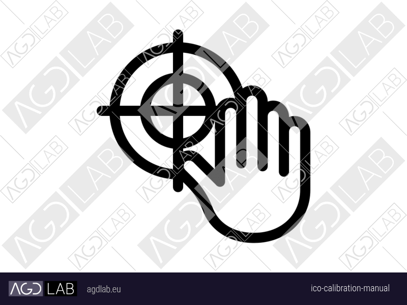 Calibration manual icon
