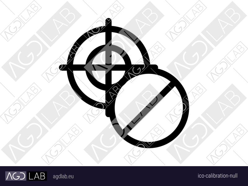 Calibration null icon