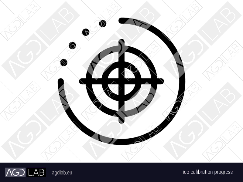 Calibration progress icon