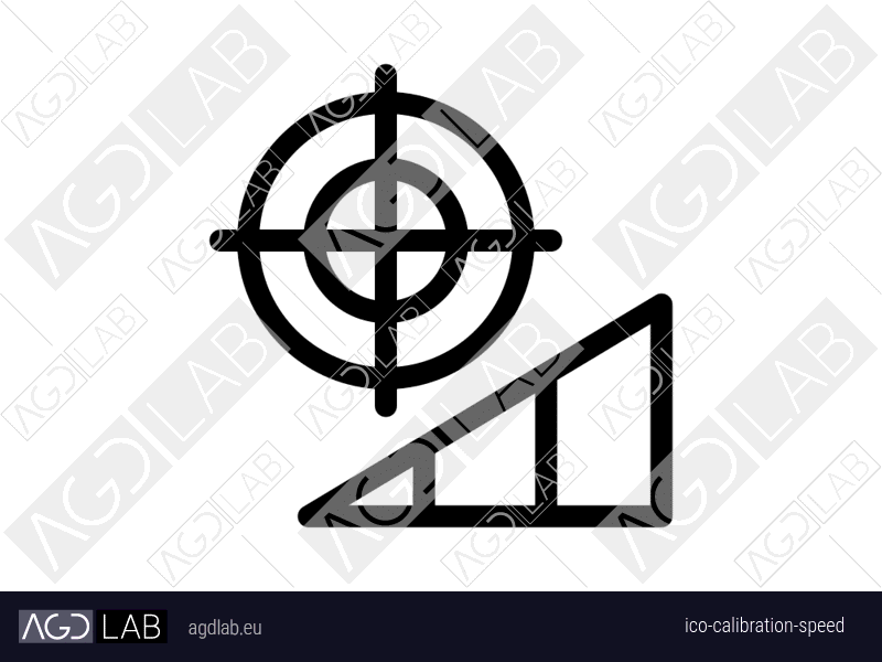 Calibration speed icon