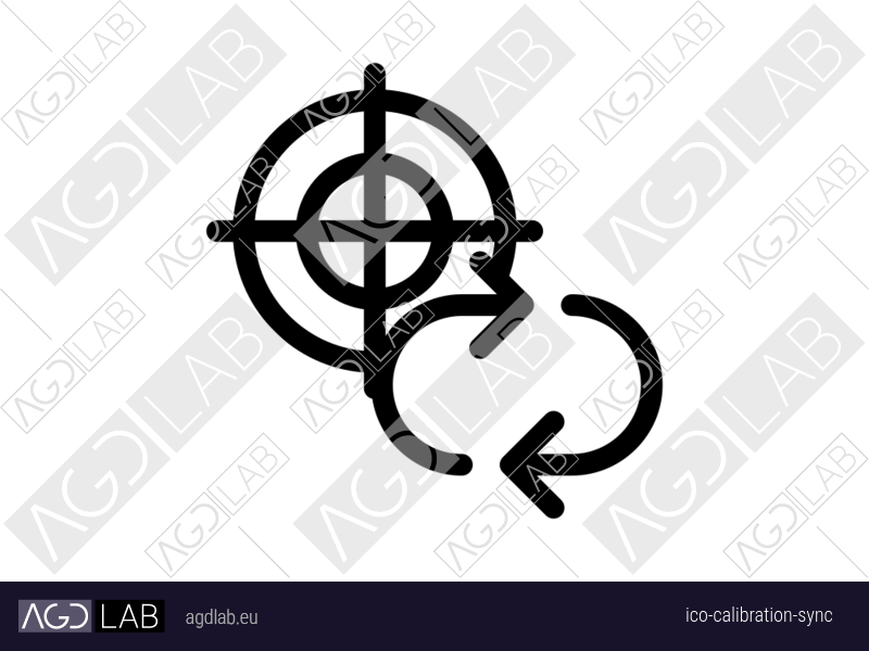 Calibration sync icon