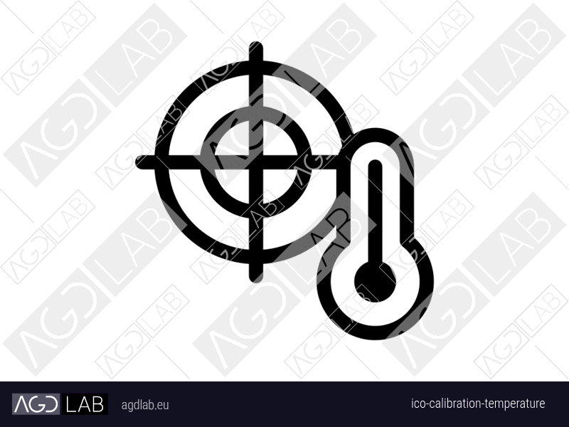 Calibration temperature icon