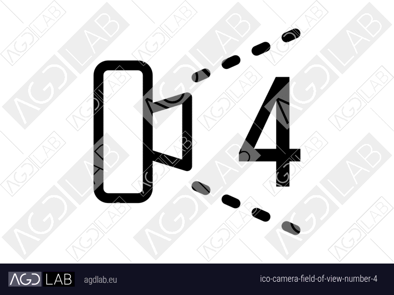 Camera field of view number 4 icon