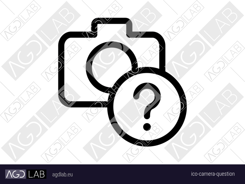 Camera question icon