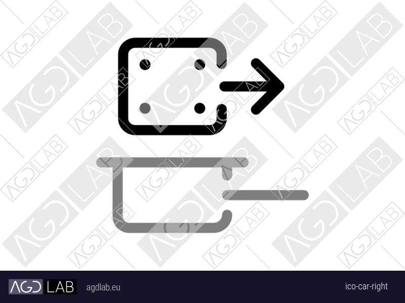 Car right icon