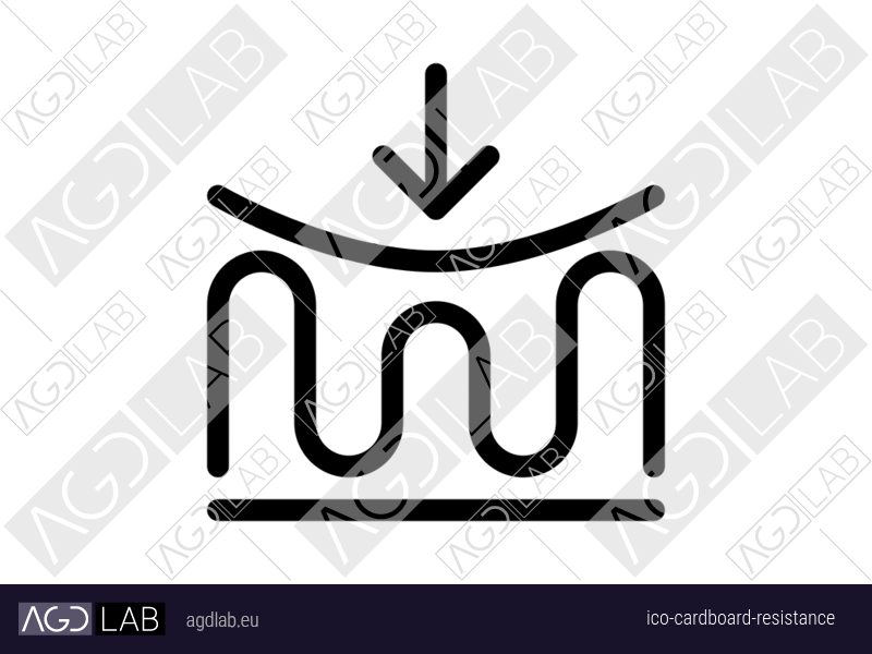 Cardboard resistance icon