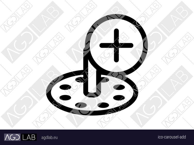 Carousel add icon