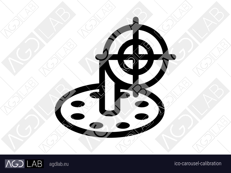 Carousel calibration icon