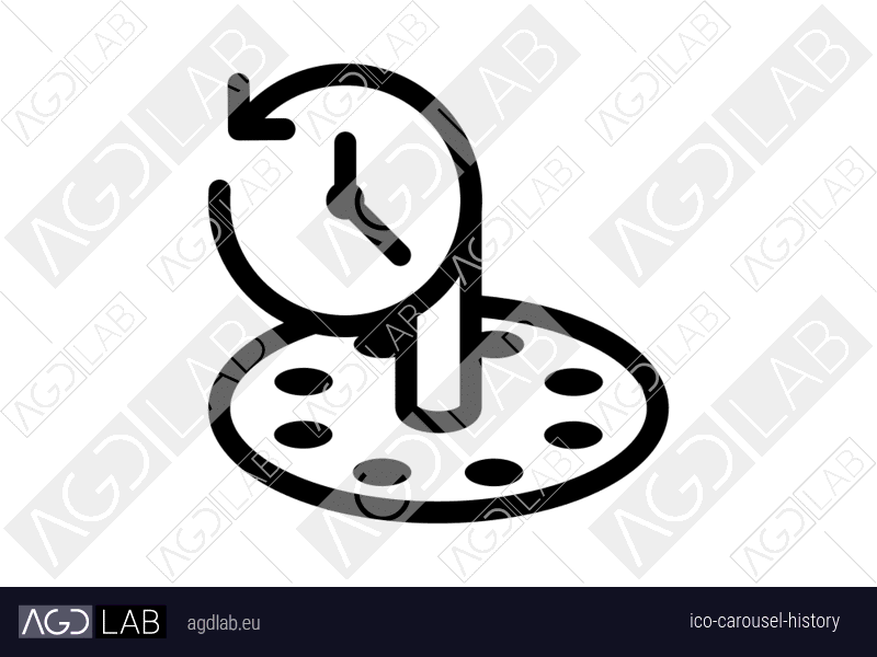 Carousel history icon