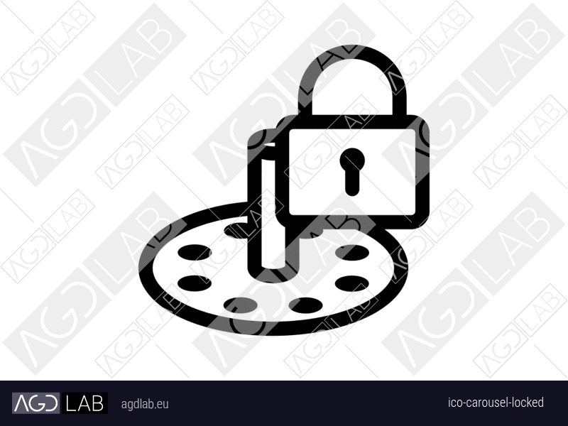 Carousel locked icon