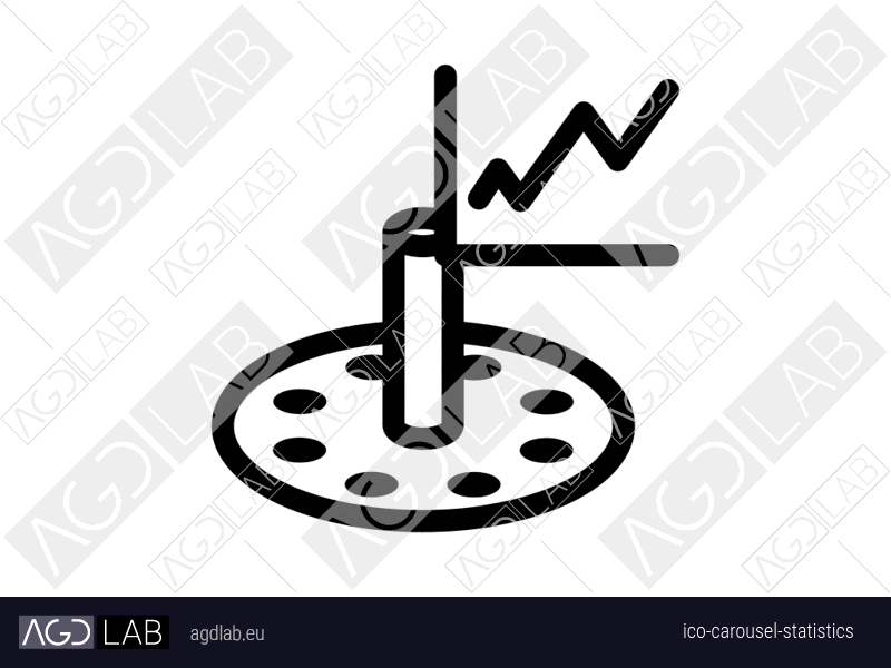 Carousel statistics icon