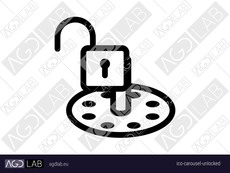 Carousel unlocked icon