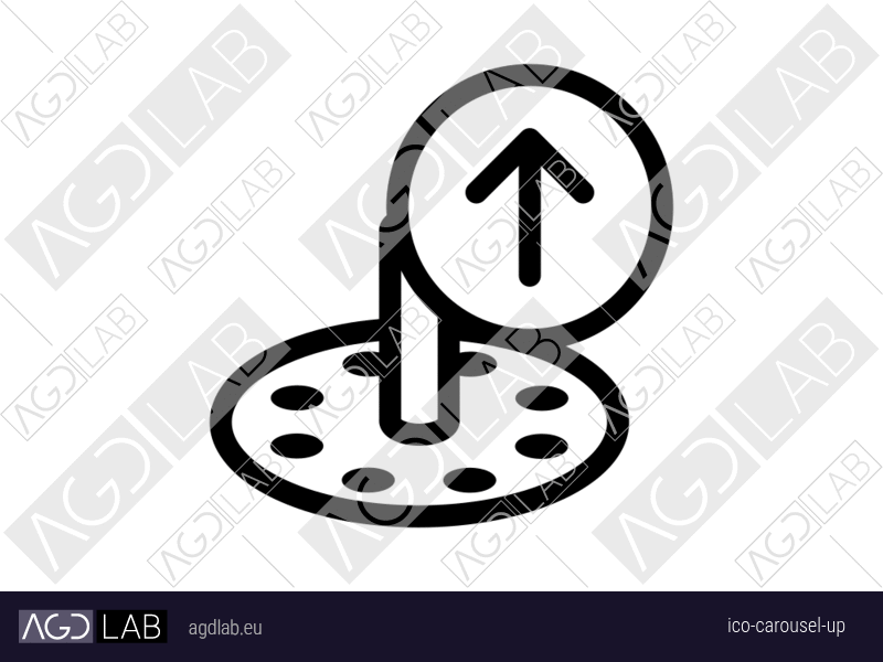 Carousel up icon