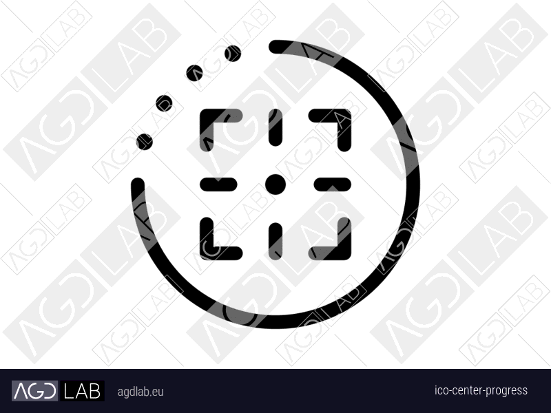 Center progress icon