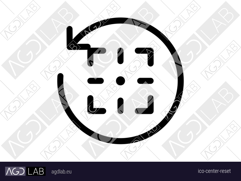 Center reset icon