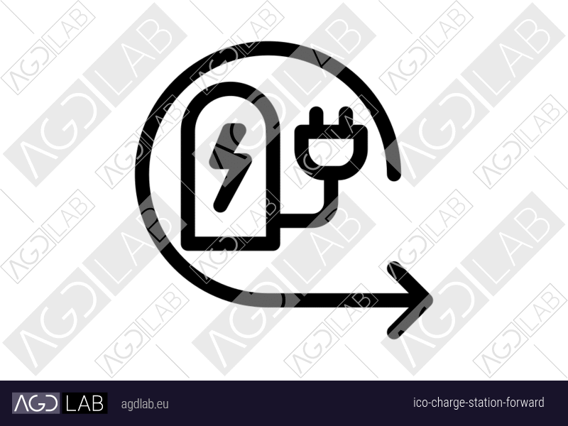 Charge station forward icon