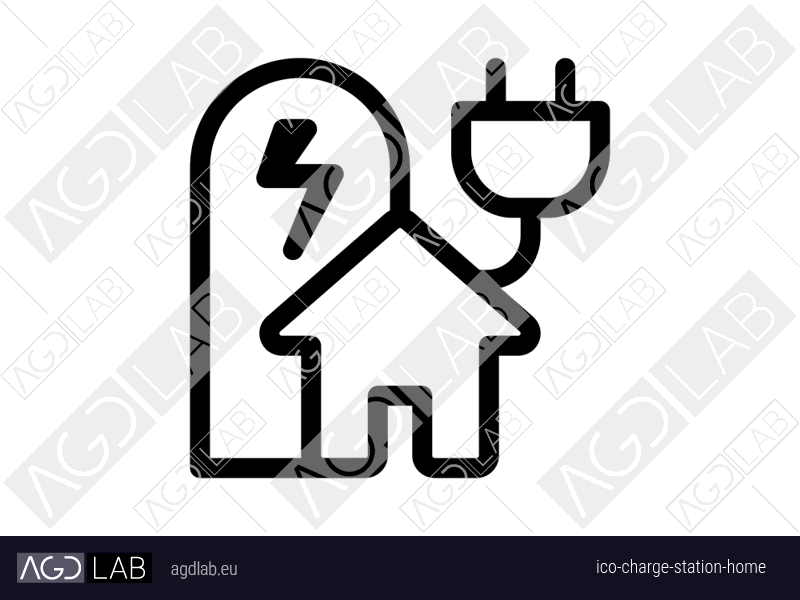 Charge station home icon