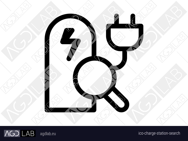 Charge station search icon