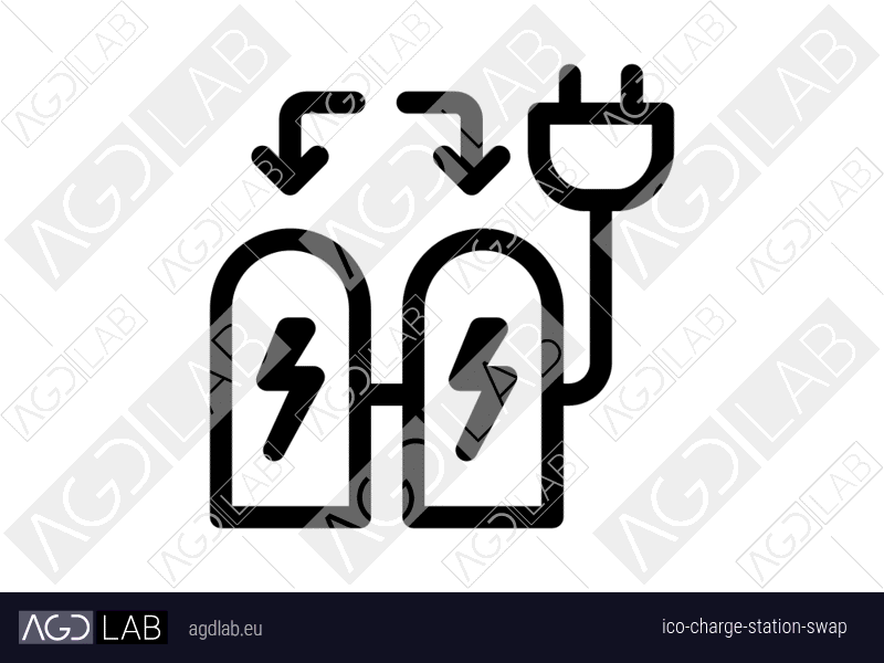 Charge station swap icon