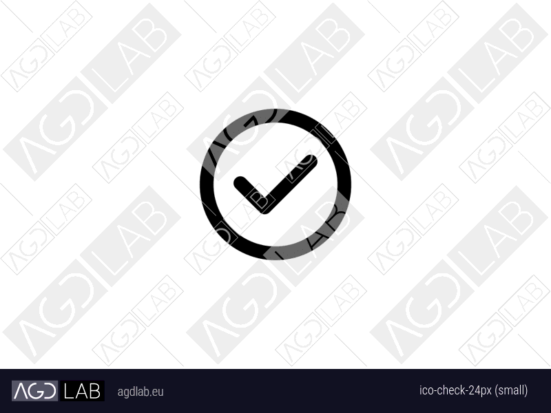 Check 24px (small) icon