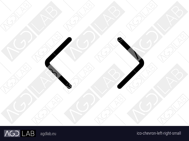Chevron left right small icon