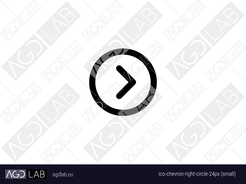 Chevron right circle 24px (small) icon