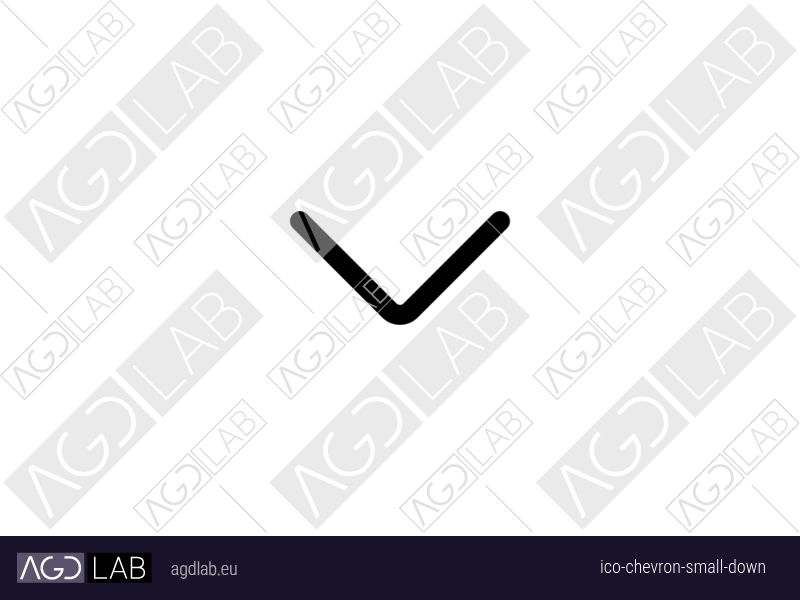 Chevron small down icon