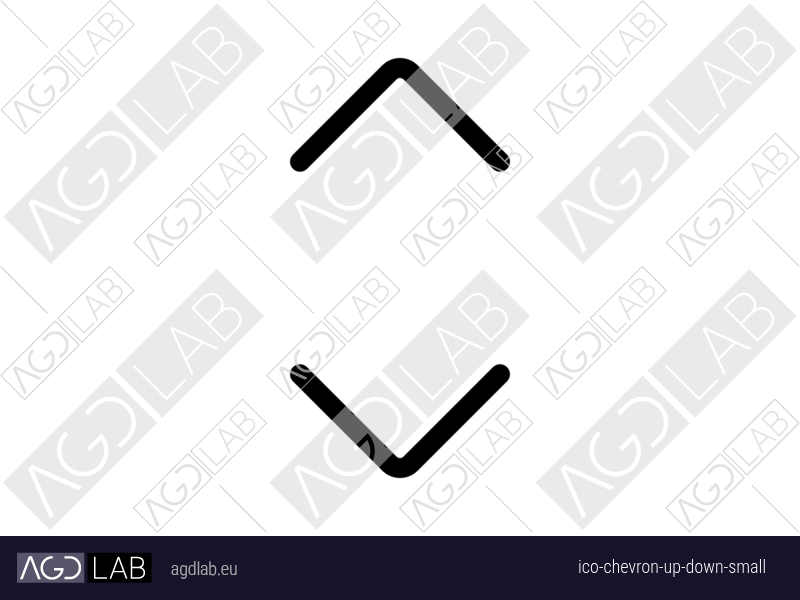 Chevron up down small icon