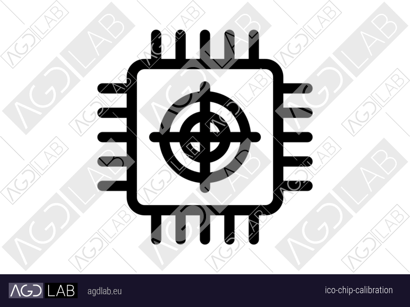 Chip calibration icon