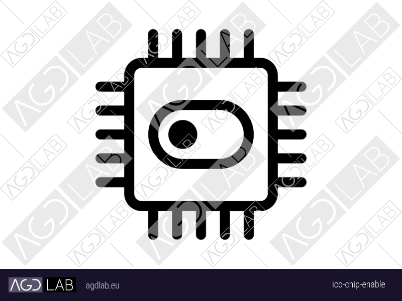 Chip enable icon
