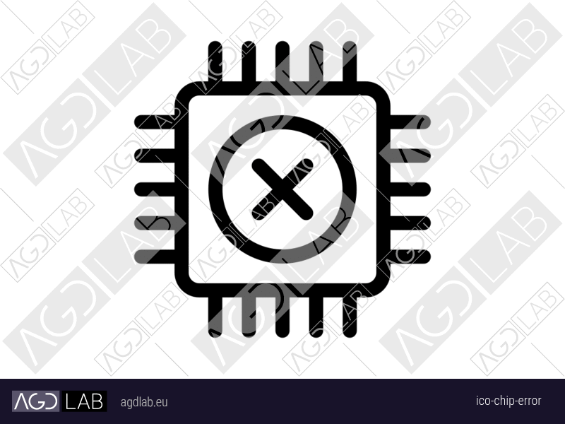 Chip error icon
