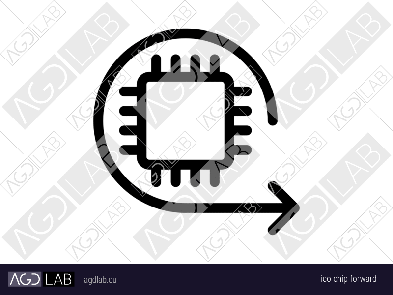 Chip forward icon
