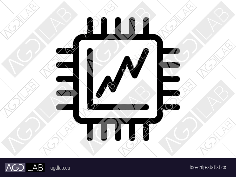 Chip statistics icon