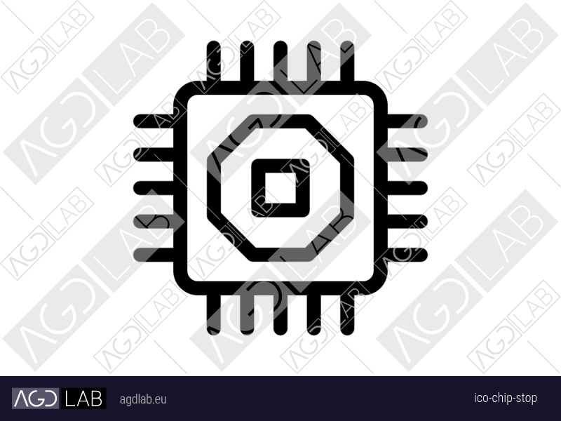 Chip stop icon