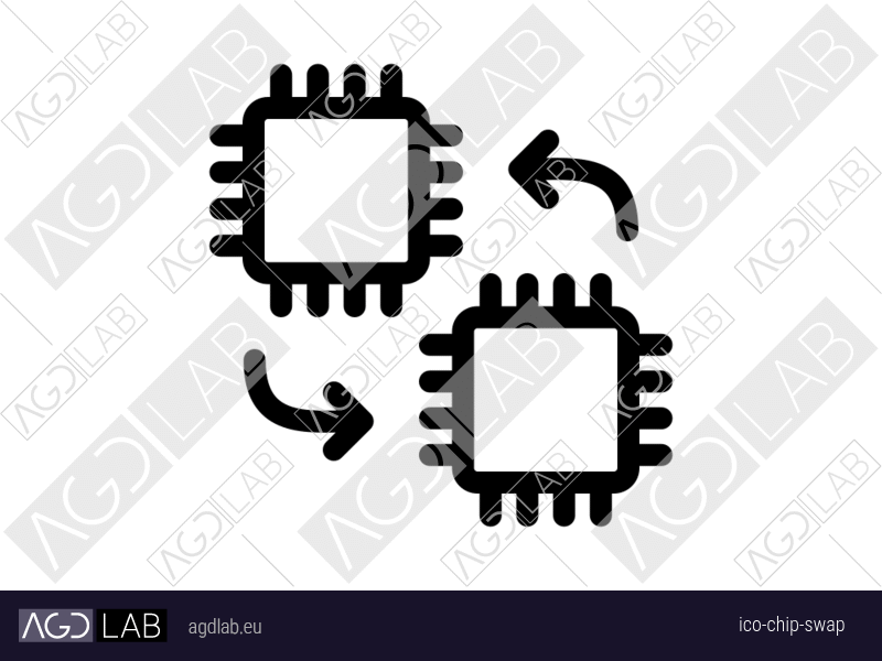 Chip swap icon