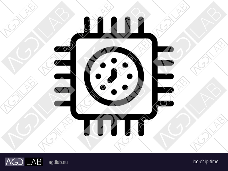 Chip time icon