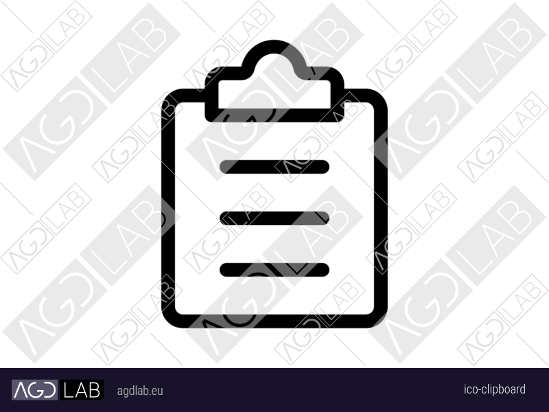 Clipboard icon