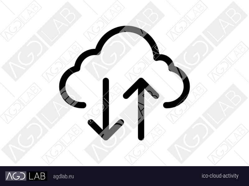 Cloud activity icon