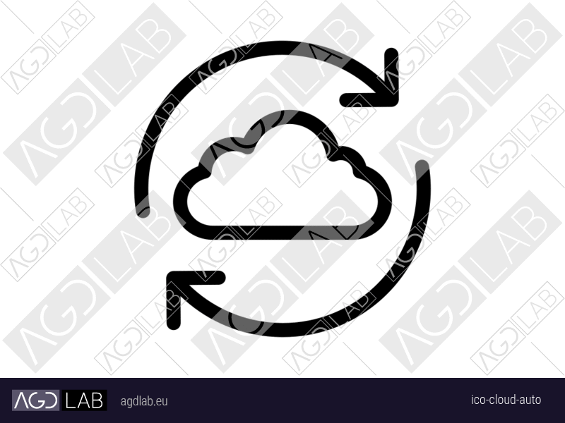 Cloud auto icon