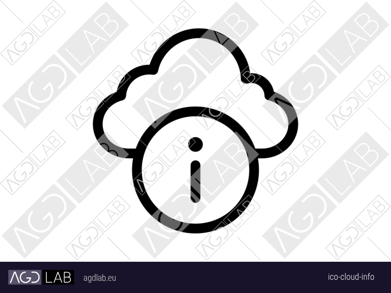 Cloud info icon
