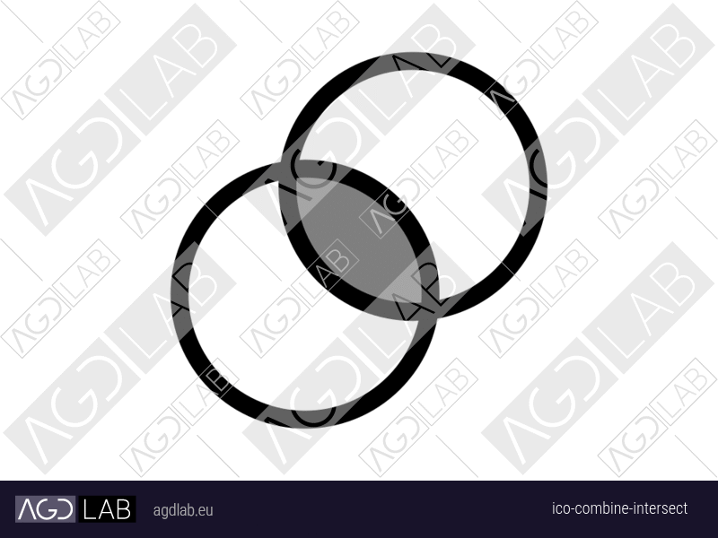 Combine intersect icon
